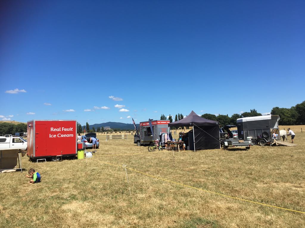 Families gathering at Tinui Playgroup